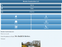 Tablet Screenshot of bronkoconstruction.com